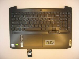Клавиатура для ноутбука Б/У Lenovo ideapad Gaming 3-15ARH05 + C корпус + тачпад подсветкаRU\EN