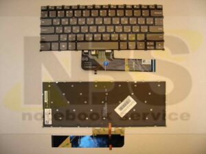 Клавиатура для ноутбука Lenovo IdeaPad Flex 5 14IIL05 81X1 EN\RU Enter flat подсветка