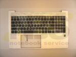 Клавиатура для ноутбука Б/У HP ELITEBOOK 850 G7 RU + C панель серебро