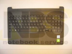 Клавиатура для ноутбука HP 15-DW 15S-DU 15S-DY 15s-dy 15s-du 15-CS TPN-C139 RU + C панель черная