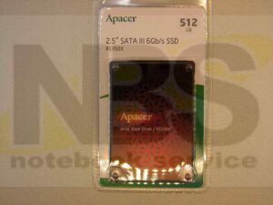 SSD Apacer AS350X 512GB 2.5" Sata 560\540 Mb\s