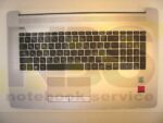 Клавиатура для ноутбука HP 470 g7 RU+ C корпус серый тачпад