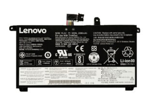 Аккумулятор Lenovo 01AV493 Thinkpad T570 T580 P51S P52S Внутр. SB10L84121 SB10L84122 SB10L84123 32WH