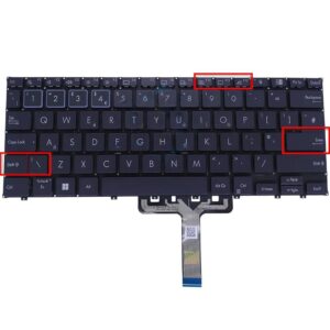 Клавиатура для ноутбука Asus ExpertBook B5 B5402 B5402EA B5402FBA EN LED