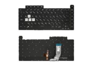 Клавиатура для ноутбука Asus ROG Strix G531GW G512  RU/EN+ led ver2