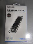 External Case Orico-TCM2-C3 M.2 PCI-e (Nvme) Type C - Type C