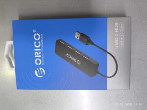 USB Hub 2.0  4 Port Orico FL01-BK