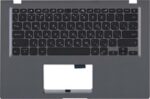 Клавиатура для ноутбука Б/У Asus A416JAF415 R415 R465 S415 S416 X415+С корпус темносерый RU/EN тачпа