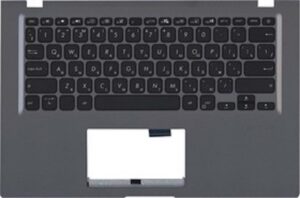 Клавиатура для ноутбука Б/У Asus A416JAF415 R415 R465 S415 S416 X415+С корпус темносерый RU/EN тачпа