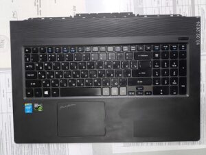 Клавиатура для ноутбука Б/ У Acer aspire vn7-791g + C панель RU Led
