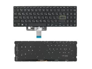 Клавиатура для ноутбука Asus Vivobook E510 L510 E510MA E510M L510M L510MA S15 S533 S533E RU+ LED