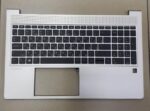 Клавиатура для ноутбука HP ProBook 450 G8 450 G9 455 G8 455R RU+C панель серебро LED Клавиатура для ноутбука HP ProBook 450 G8 450 G9 455 G8 455R RU+C панель серебро LED