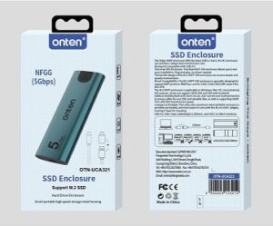 External Case M.2 SATA (NGFF) на USB 3.0 и USB 3.1 Type-C ONTEN OTN-UCA321 External Case M.2 SATA (NGFF) на USB 3.0 и USB 3.1 Type-C ONTEN OTN-UCA321