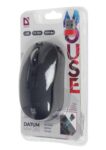 Мышь беспроводная Defender Datum MM-285 Black (Черный) 3кн+кл