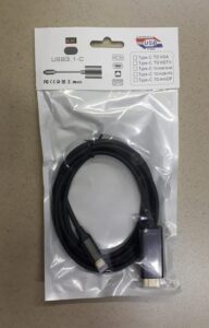 Кабель Type C to HDMI 1M