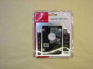 Second HDD Caddy SATA to HDD SATA DVD adapter 12.7mm. Переходник для второго HDD в ноутбук вместоDVD