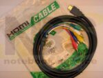 Cable HDMI (m) to 5RCA RGB+Audio 1.5m Распродажа