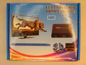 VGA to HDMI+sound  + Power Supply DK001. конвертер VGA сигнала и аналогового звука в HDMI Распродажа