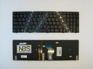 Клавиатура для ноутбука Lenovo Y500 Y510P Y500N Y500NT with backlight RU/EN