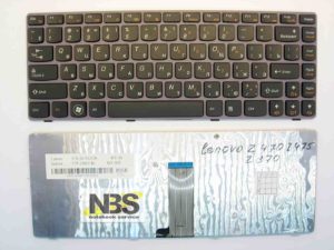 Клавиатура для ноутбука Lenovo Z470 Violet RU Z475 Z370