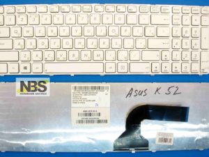 Клавиатура для ноутбука ASUS K52 Ru/EN A52 K52D G72 G60 K53 K53S K53X N61 N61J с рамкой