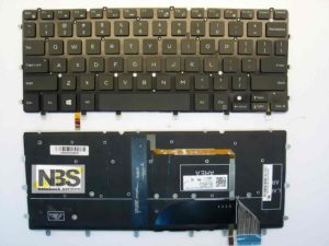 Клавиатура для ноутбука Dell Inspirion 13-7000 Series EN с подсвет Enter flat