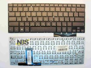 Клавиатура для ноутбука Asus UX31E Zenbook RU черная Enter плоский LED Ready