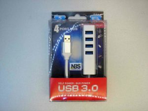 USB Hub 3.0  4 Port 5Gbps Support 2Tb HDD Model: CQT-338