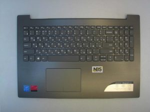 Клавиатура для ноутбука Б\У Lenovo IdeaPad 320-15ikb+ C корпус без тачпада RU\EN серый