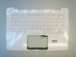 Клавиатура для ноутбука Asus UX305FA UX305U + C panel RU белая Enter горизонтальный