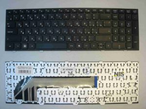 Клавиатура для ноутбука HP PROBOOK 4540S 4740 EN/RU  с рамкой 639396-001 MODEL: NSK-CC3SW б