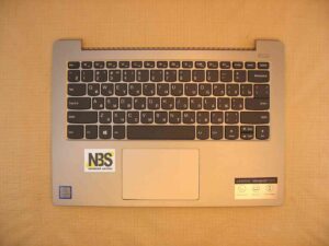 Клавиатура для ноутбука Б\У Lenovo Ideapad 330s-14IKBN  + C корпус RU\EN серебро
