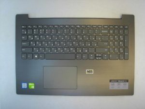 Клавиатура для ноутбука Б\У lenovo Ideapad 330-15IKB + C корпус RU\EN серая