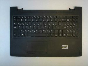 Клавиатура для ноутбука Б\У lenovo Ideapad 110-15 + C корпус + тачпад RU