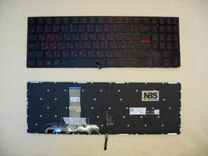 Клавиатура для ноутбука Lenovo Legion Y520-15IKBN Y720 Y720-15IKB LED RU\EN Enter-плоский