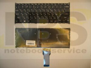Клавиатура для ноутбука Acer Swift 3 SF314-56 RU Enter flat SF314-54 SF314-41 SF314-41G N17W6 + Led