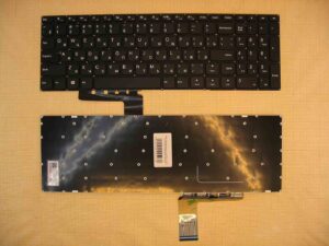 Клавиатура для ноутбука Lenovo V310-15ikb  RU/EN Enter плоский