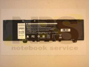 Аккумулятор DELL F62G0 OEM Vostro 5370 Inspiron 13 5370 7370 7373 CHA01 RPJC3 11.4V 38Wh