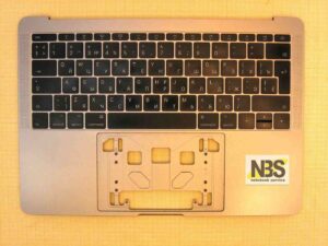 Клавиатура для ноутбука AP model:A1708 2016г enter "7" RU + C Panel БУ spase gray