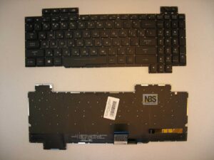 Клавиатура для ноутбука Asus Rog GL503V с подсветкой EN Enter горизонтальный