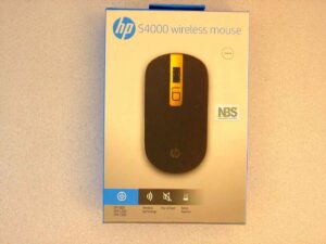 Мышь беспроводная HP S4000G WIRELESS MOUSE 800/1200/1600dpi 2.4GHz